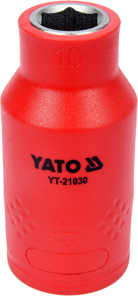 INSULATED SOCKET 10 MM, 1/2" VDE (YT-21030)
