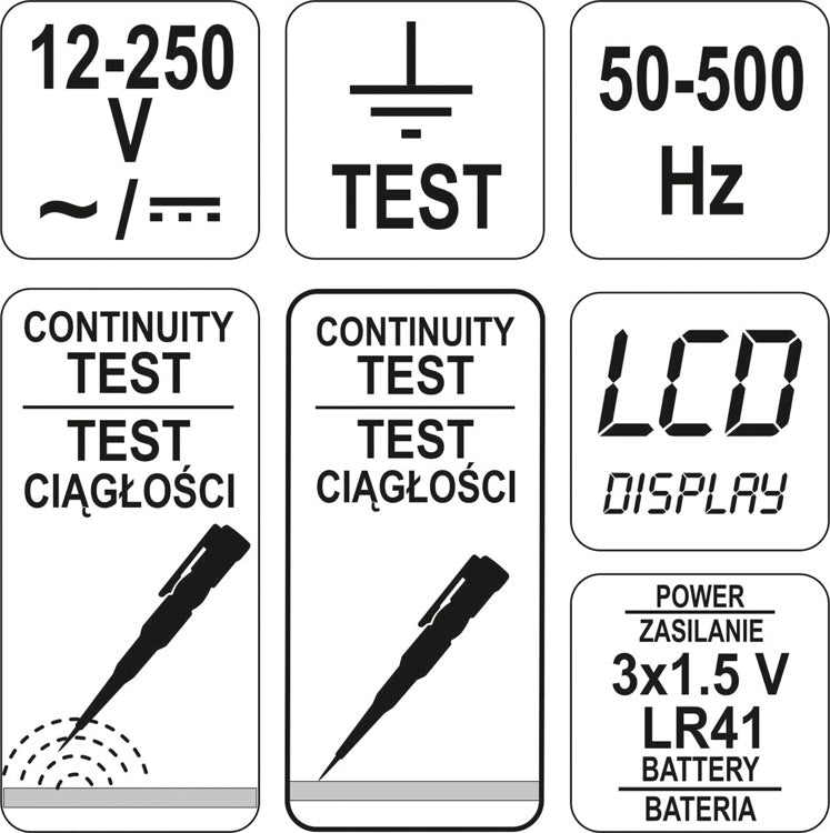 DIGITAL VOLTAGE TESTER (YT-28630)