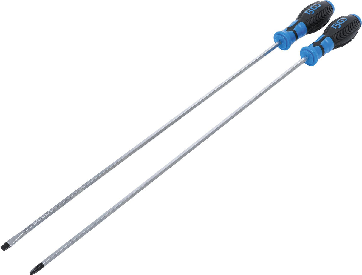 SCREWDRIVER SET | EXTRA LONG | CROSS SLOT PH / SLOT SL | 2 PCS. (730)