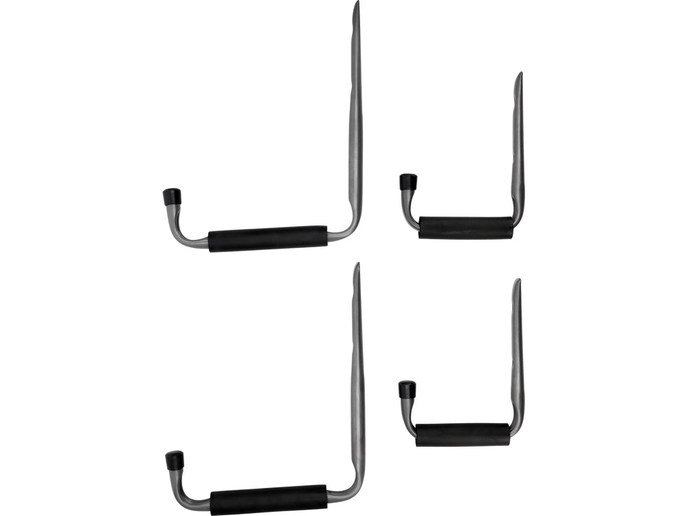 GARAGE HOOKS FOR STORING BICYCLES, LADDERS, TOOLS | 12 PCS (74690V)