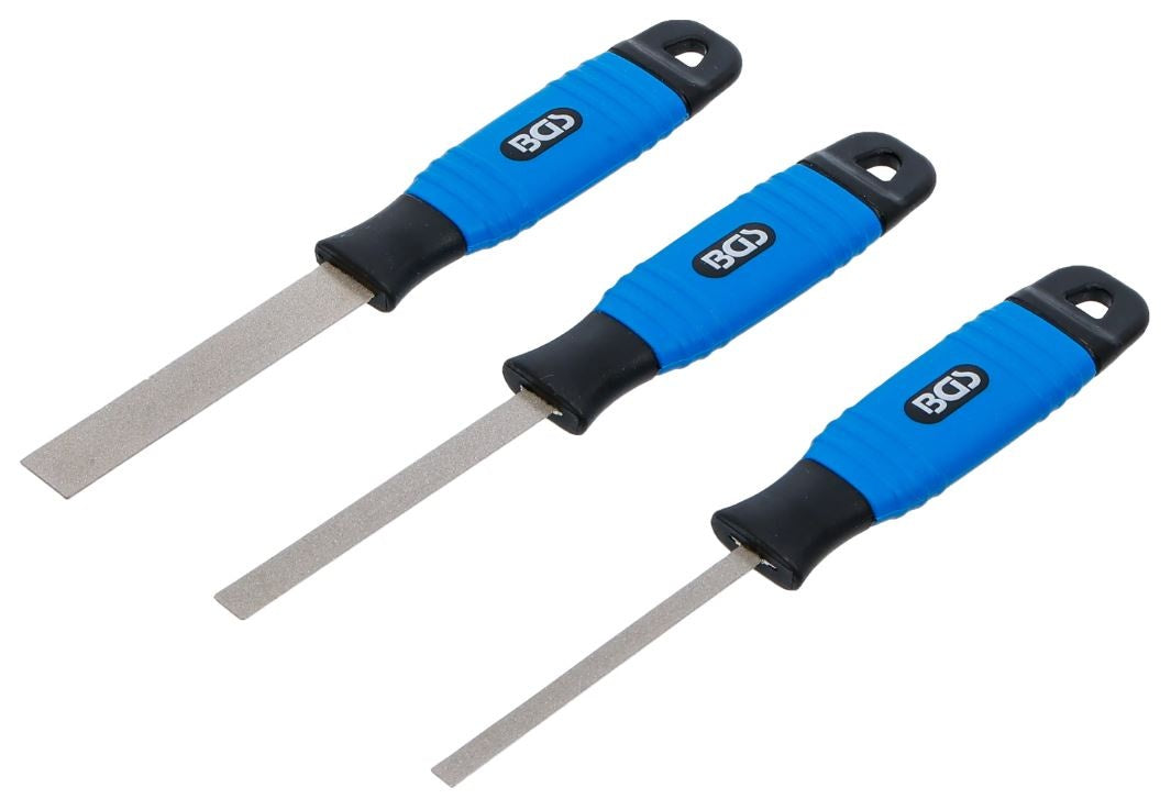 THIN DIAMOND FILE SET | 3 PCS | 83 MM | FOR CONTACTS AND ELECTRONICS (74737)