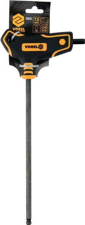 T-HANDLE HEX KEY WITH BALL 7.0MM (56626)