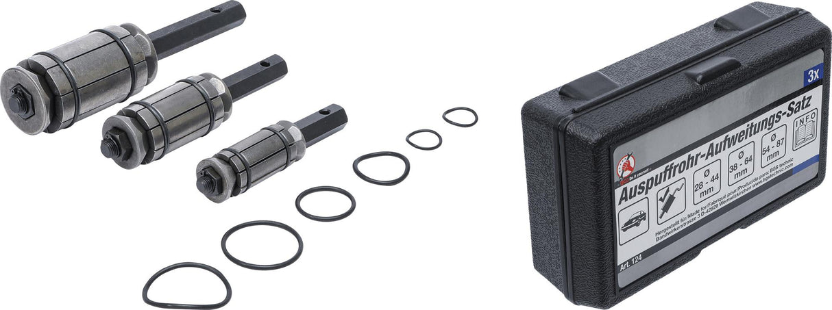EXHAUST PIPE EXPANDER SET | 3 PCS. (124)