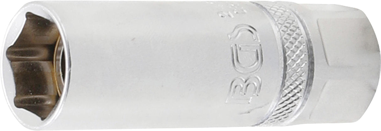 SPARK PLUG SOCKET WITH MAGNET, HEXAGON | 12.5 MM (1/2") DRIVE | 16 MM (2468)
