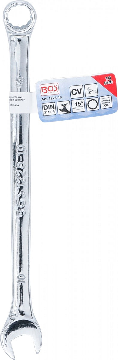COMBINATION SPANNER | EXTRA LONG | 10 MM (1228-10)