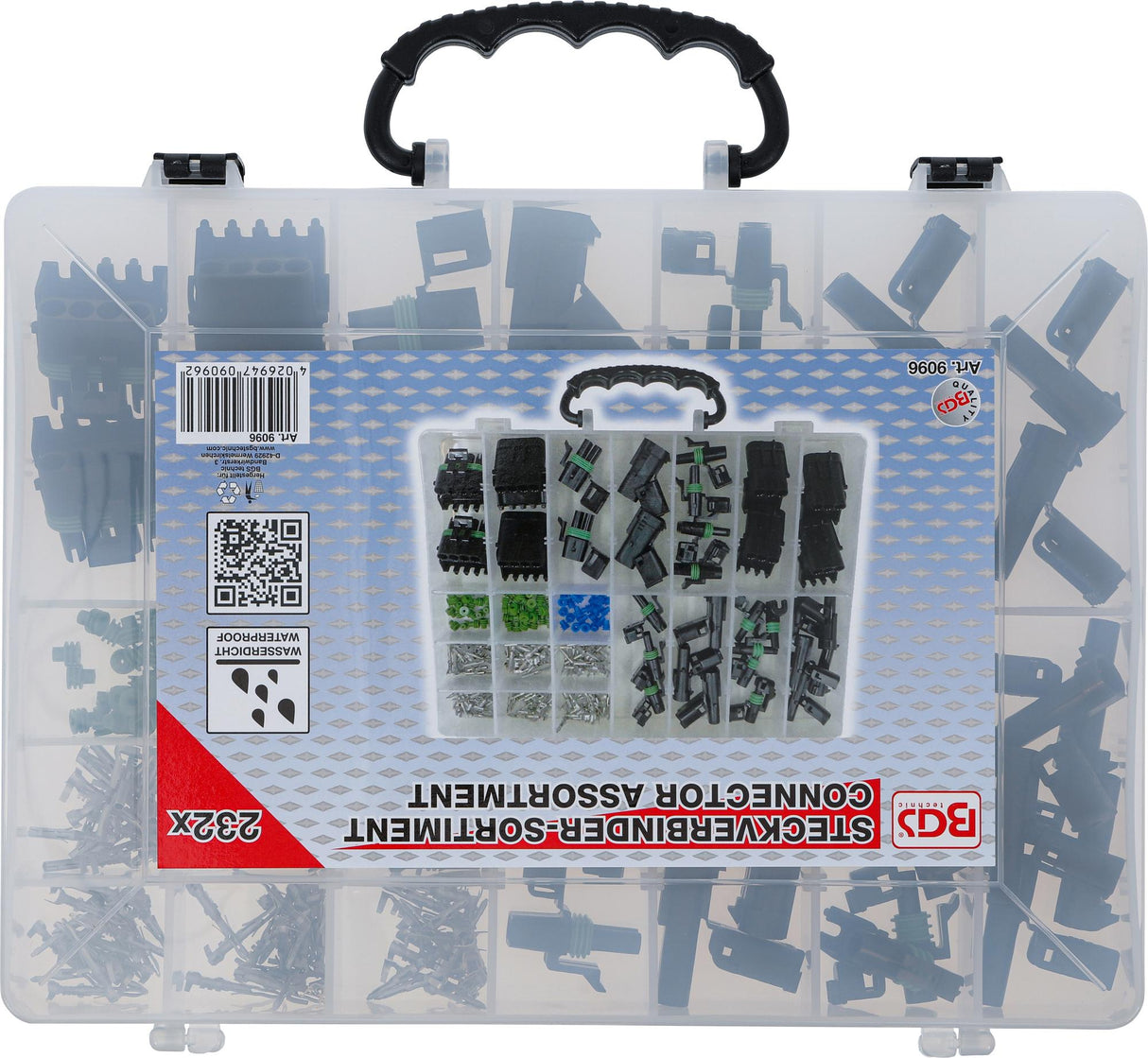 WATERPROOF CONNECTOR ASSORTMENT | 232 PCS. (9096)