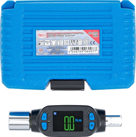 DIGITAL TORQUE ADAPTOR | 12.5 MM (1/2") | 40 - 200 NM (70210B)