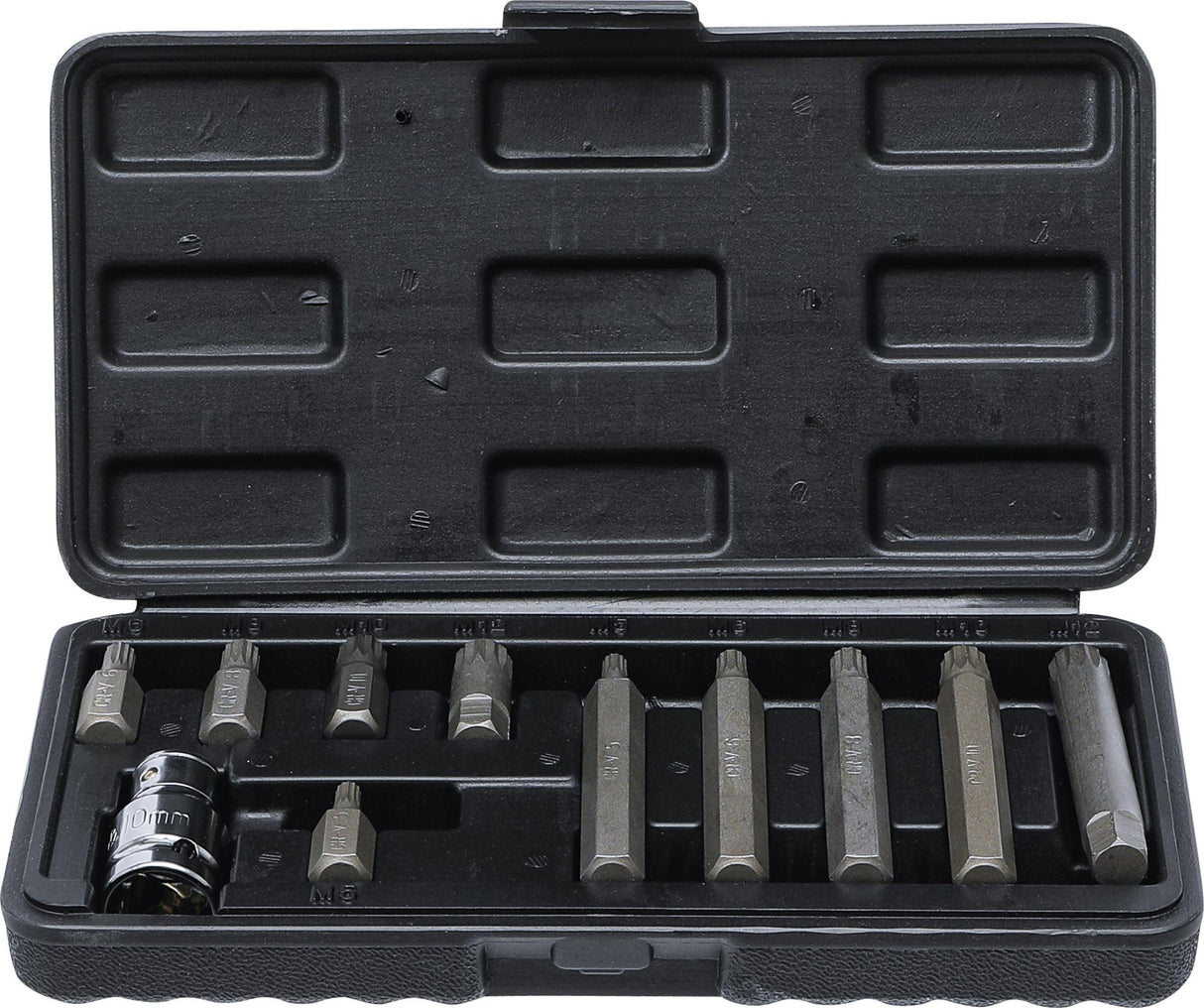 BIT SET | 10 MM (3/8") DRIVE | SPLINE (FOR XZN) | 11 PCS. (5030)