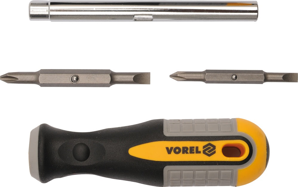 6 IN 1 INTERCHANGEABLE SCREWDRIVER SET (64654)
