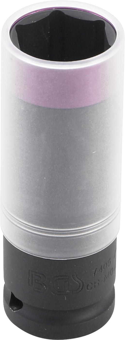 IMPACT SOCKET WITH PROTECTION | ULTRA THIN | 12.5 MM (1/2") | 22 MM (7405)