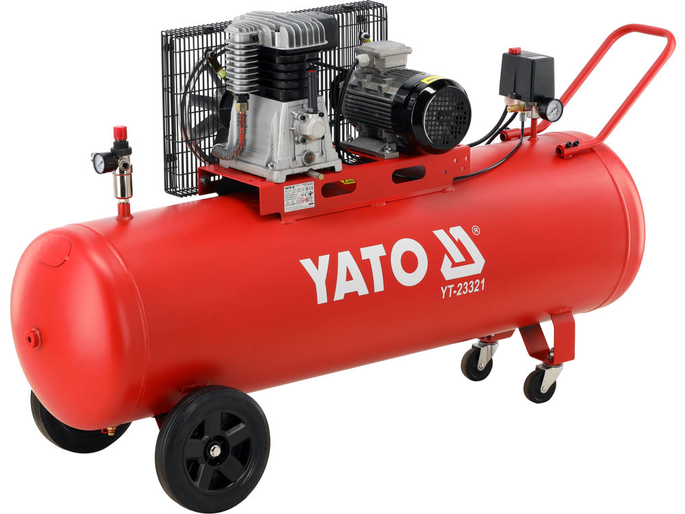 BELT DRIVEN OIL COMPRESSOR 400V 200L (YT-23321)