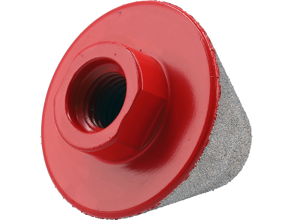 DIAMOND TRAPEZOIDAL ROUTER BIT M14 | 20–50 MM | FOR ENLARGING HOLES | FOR CERAMICS AND STONE (YT-61786)