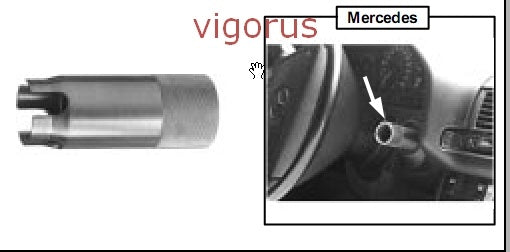 IGNITION LOCK REMOVAL SOCKET (MB) (H1123)