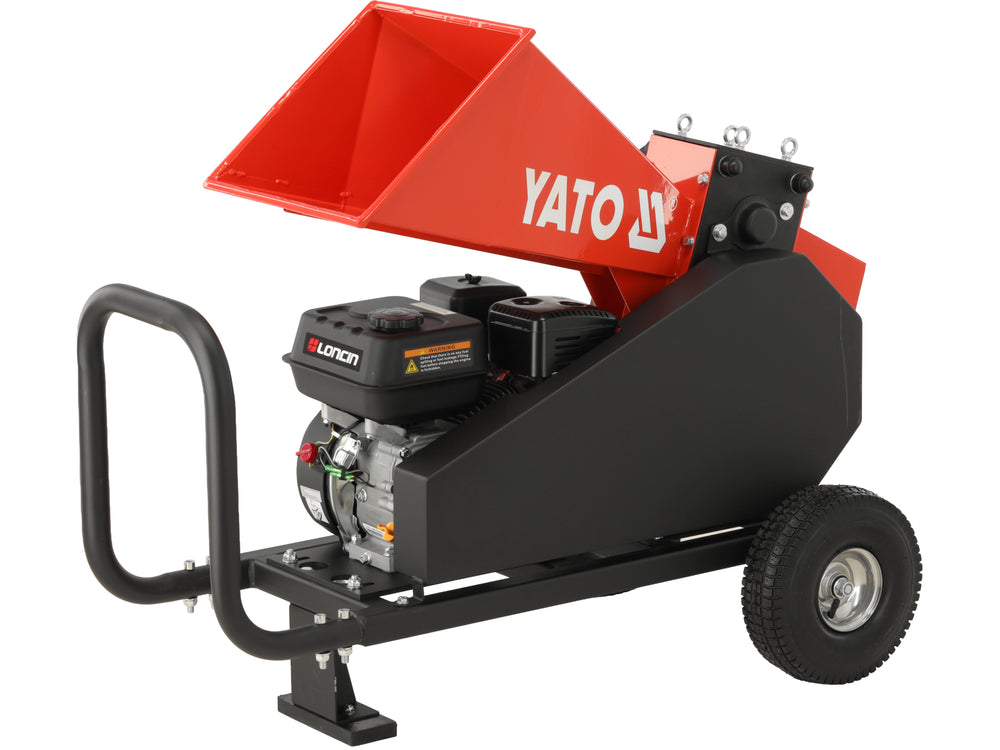 PETROL BRANCH, WOOD CHIPPER | DIAMETER 60 MM | 4.1 KW | 196 CM3 (YT-86160)