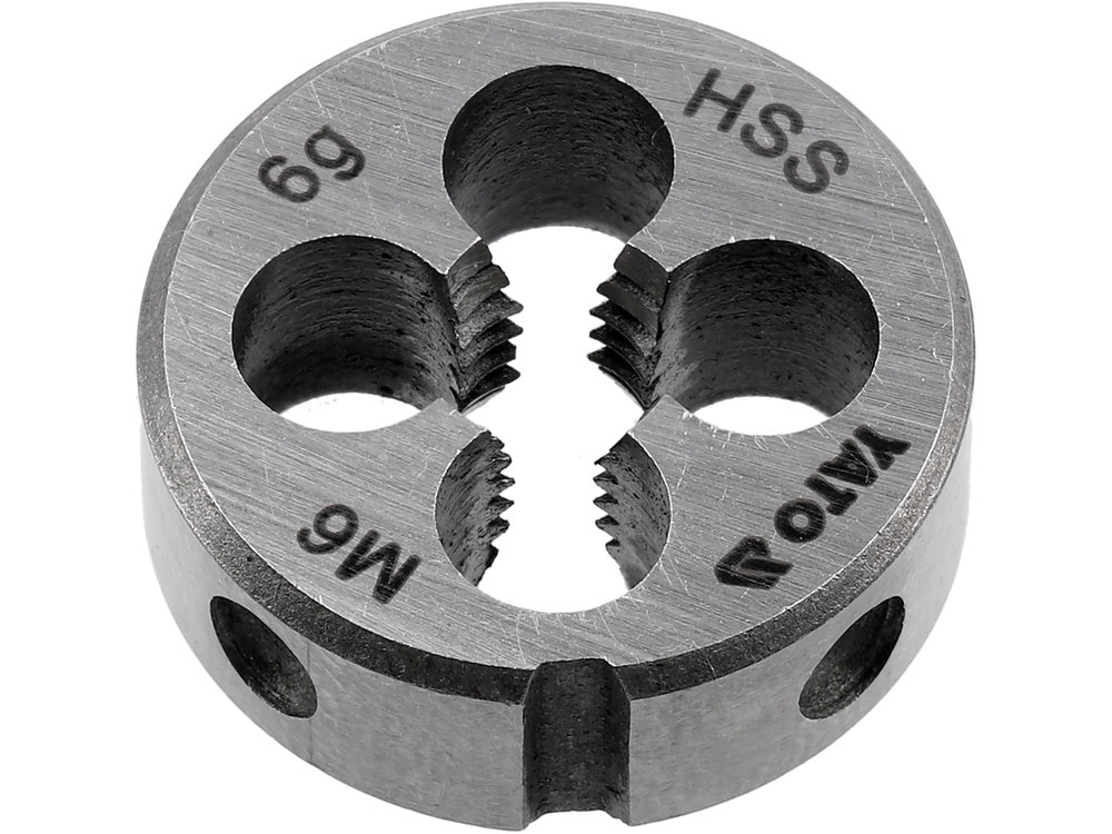 ROUND THREAD DIE M6 HSS M2 (YT-2963)