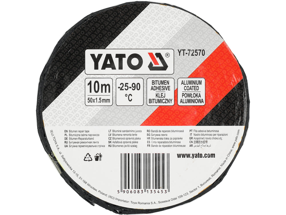 BITUMINOUS REPAIR TAPE | 1.5 MM X 100 MM X 10 M (YT-72572)