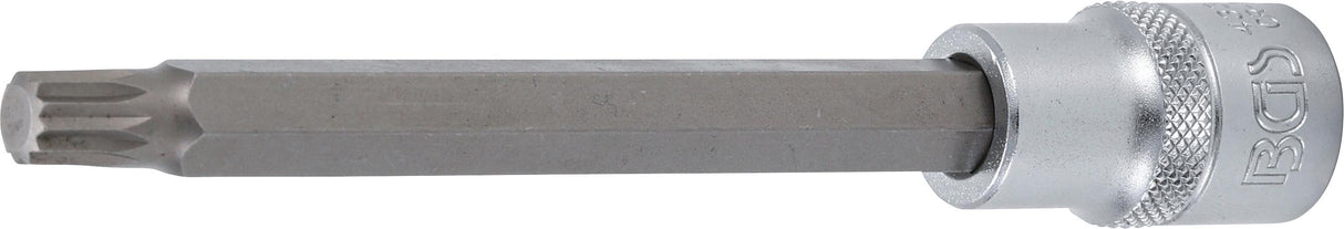 BIT SOCKET | LENGTH 140 MM | 12.5 MM (1/2") DRIVE | SPLINE (FOR XZN) | M9 (4333)