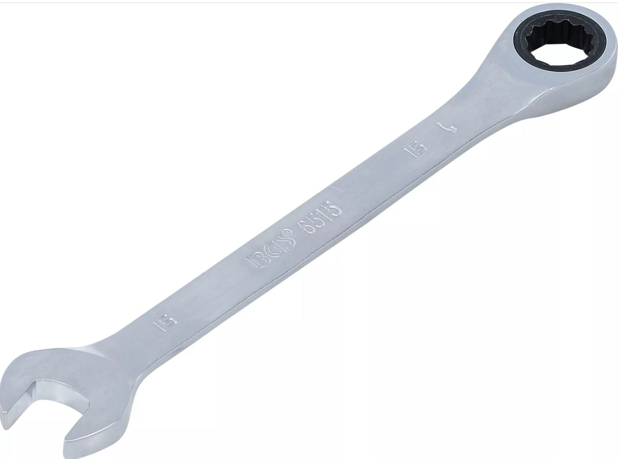 RATCHET COMBINATION WRENCH | 15 MM (6515)