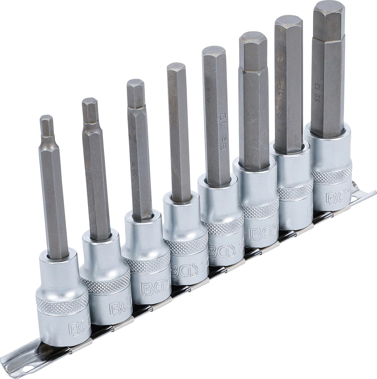BIT SOCKET SET | 12.5 MM (1/2") DRIVE | INTERNAL HEXAGON 5 - 13 MM | 8 PCS. (5176)