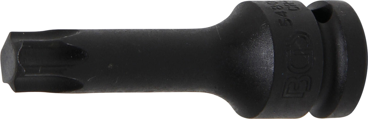 IMPACT BIT SOCKET | LENGTH 75 MM | 12.5 MM (1/2") DRIVE | T-STAR (FOR TORX) T60 (5480-T60)