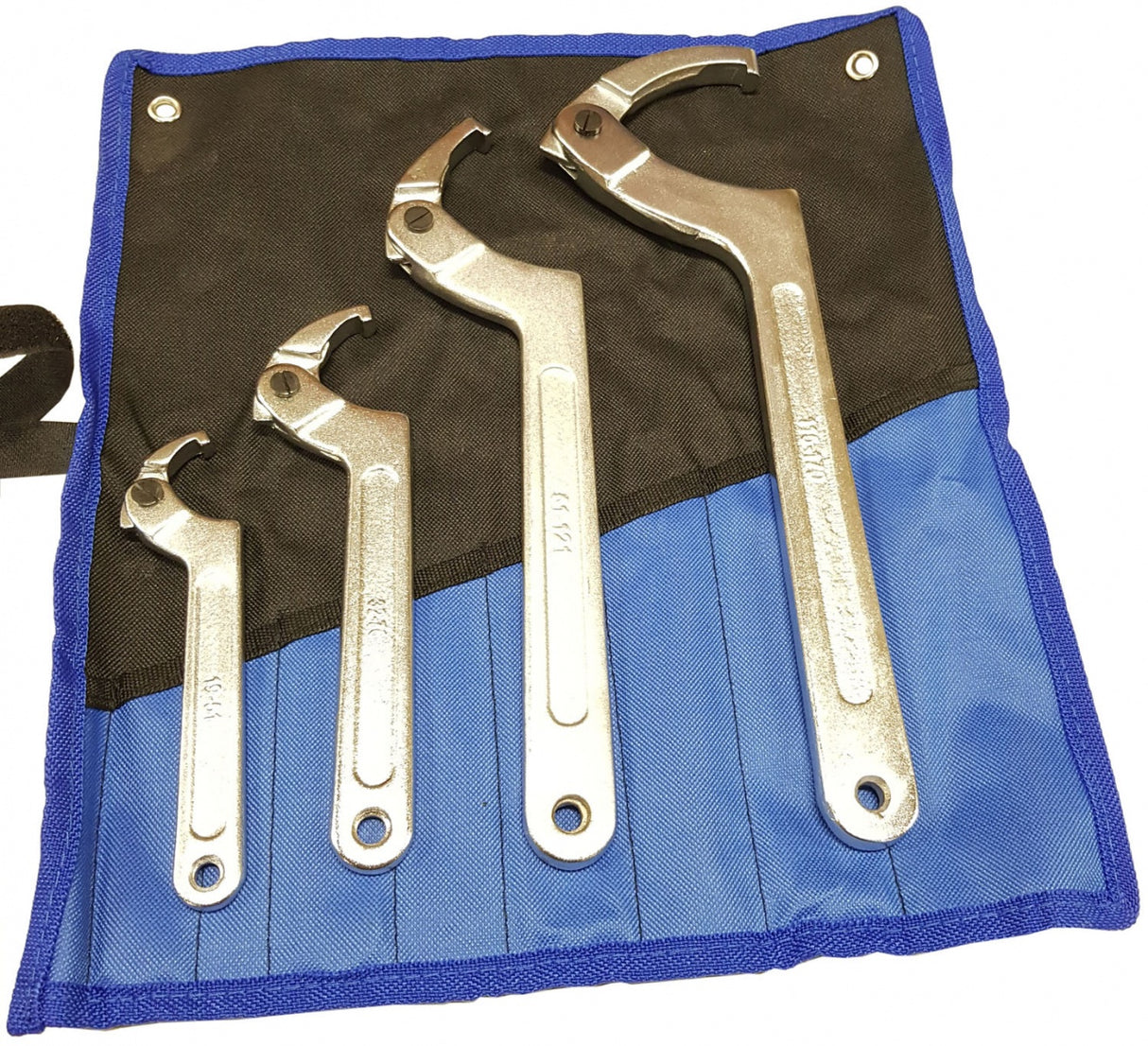 HOOK TYPE / SLIP JOINT WRENCH SET | SQUARE TIP | 19 - 170 MM | 4 PCS. (H6819)