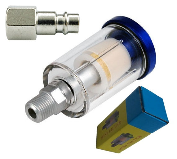 MINI MOISTURE FILTER WITH FITTING 1/4" (LG-03)