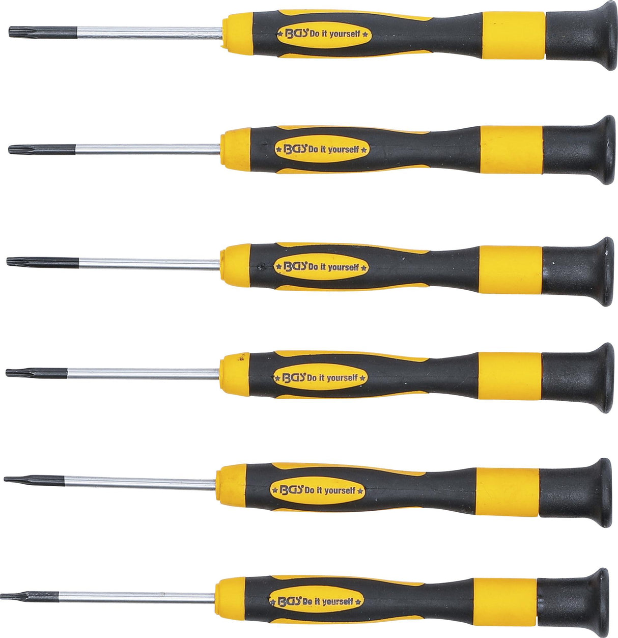 PRECISION SCREWDRIVER SET | T-STAR (FOR TORX) | 6 PCS. (35808)