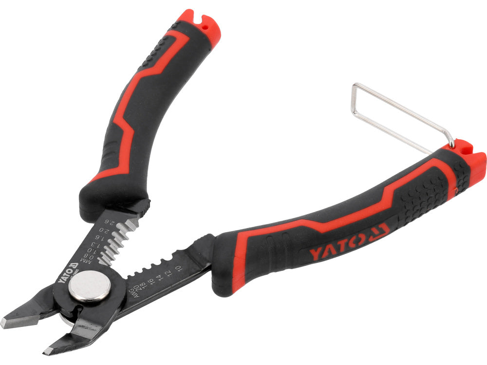SMALL WIRE CUTTER & STRIPPER 160MM (YT-19695)