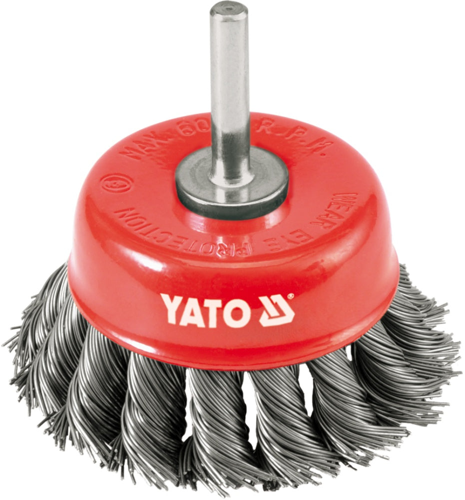 CUP BRUSH 75MM SPLICED WIRE (YT-4752)