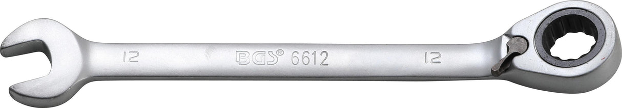 RATCHET COMBINATION WRENCH | REVERSIBLE | 12 MM (6612)