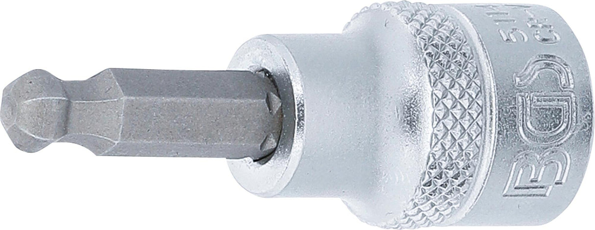 BIT SOCKET | 10 MM (3/8") | INTERNAL HEXAGON WITH BALL HEAD 5.5 MM (5113)