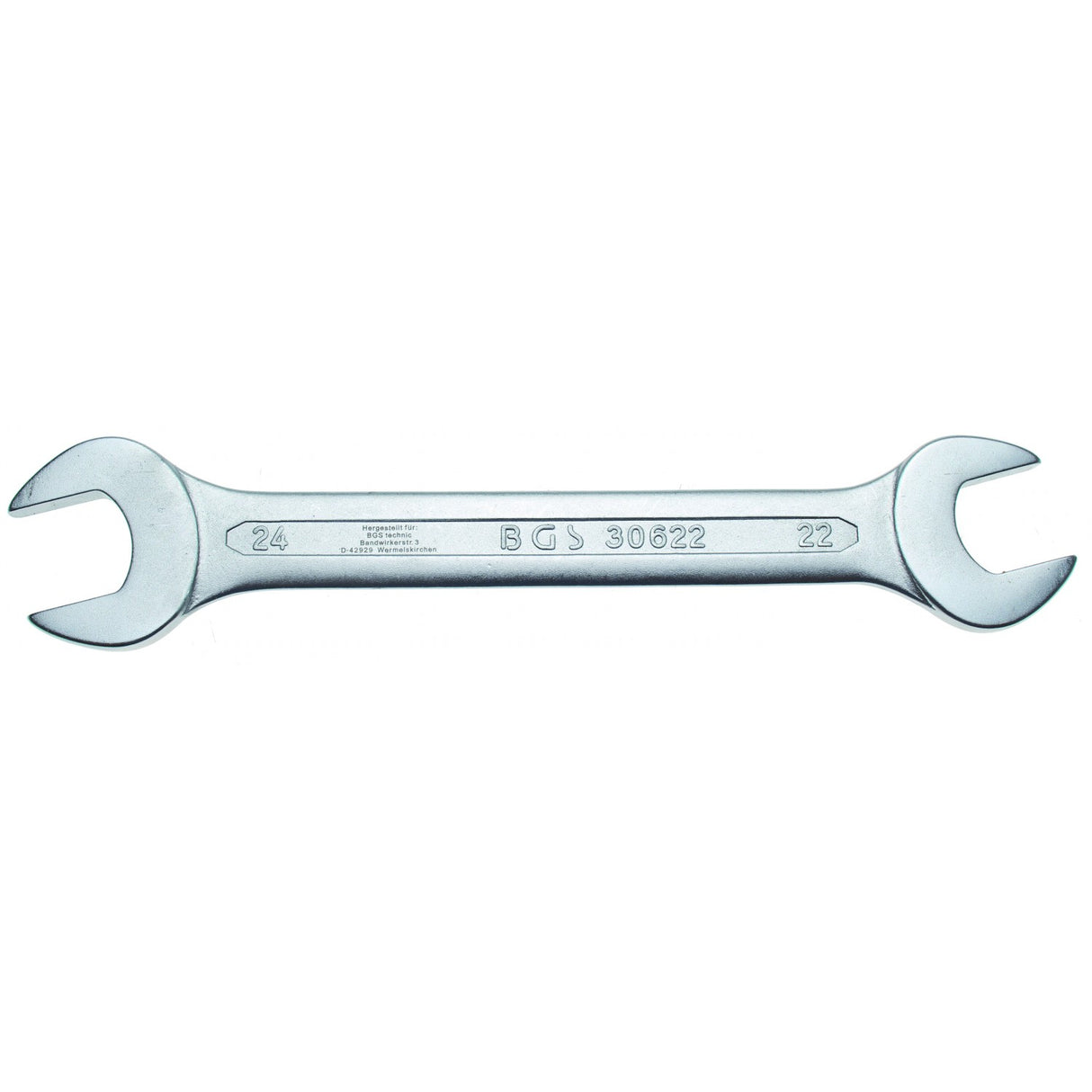 DOUBLE OPEN END SPANNER | 22X24 MM (30622)