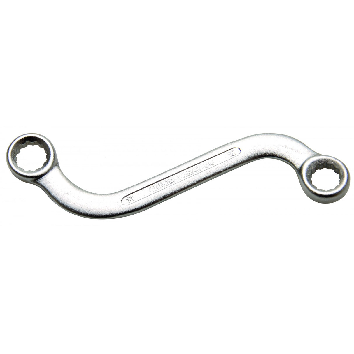 S-TYPE DOUBLE RING SPANNER, 12-POINT | 12 X 13 MM (30742)