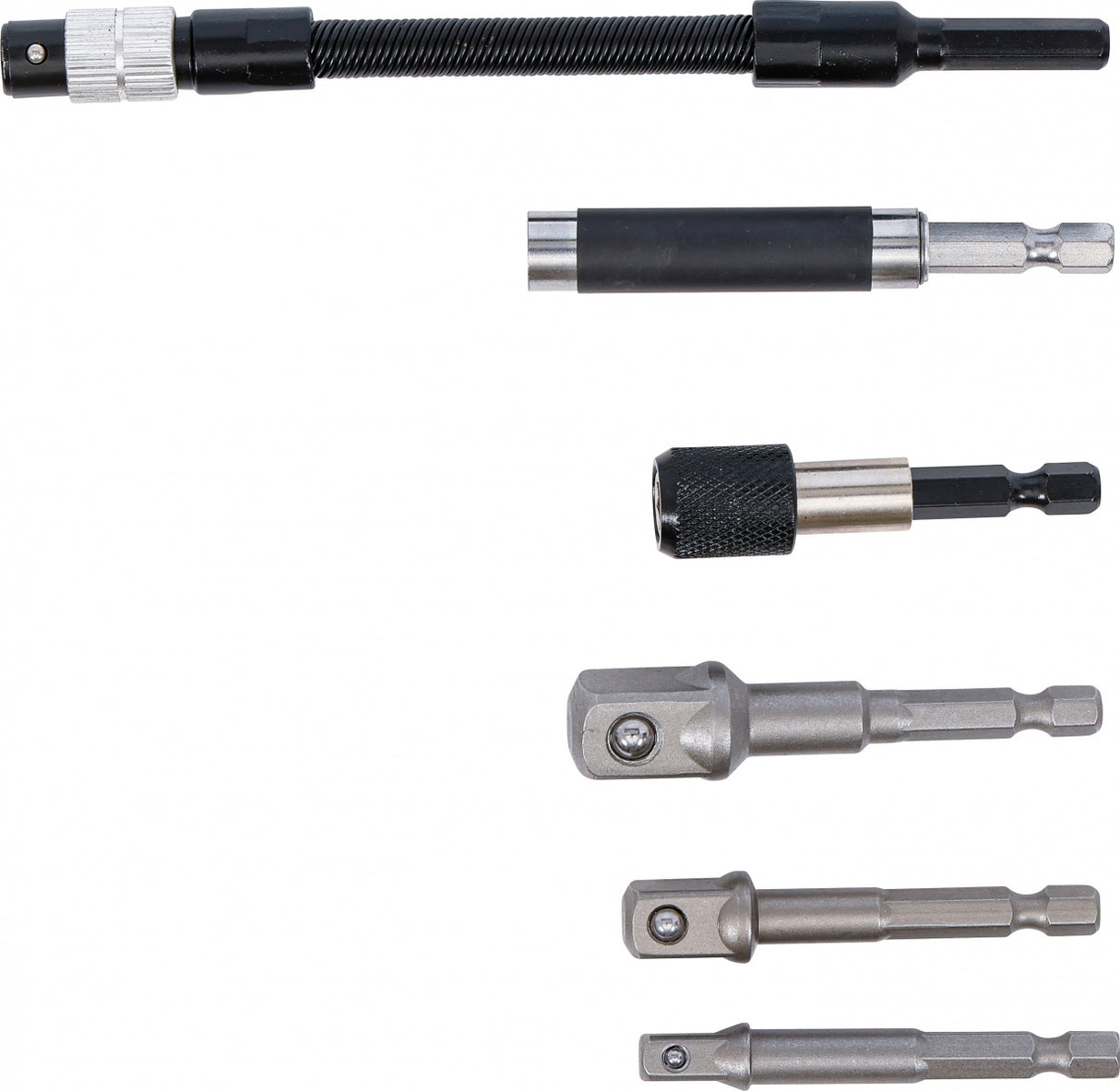ELECTRIC DRILL BIT EXTENSIONS AND ADAPTERS SET | 6 PCS (20819)