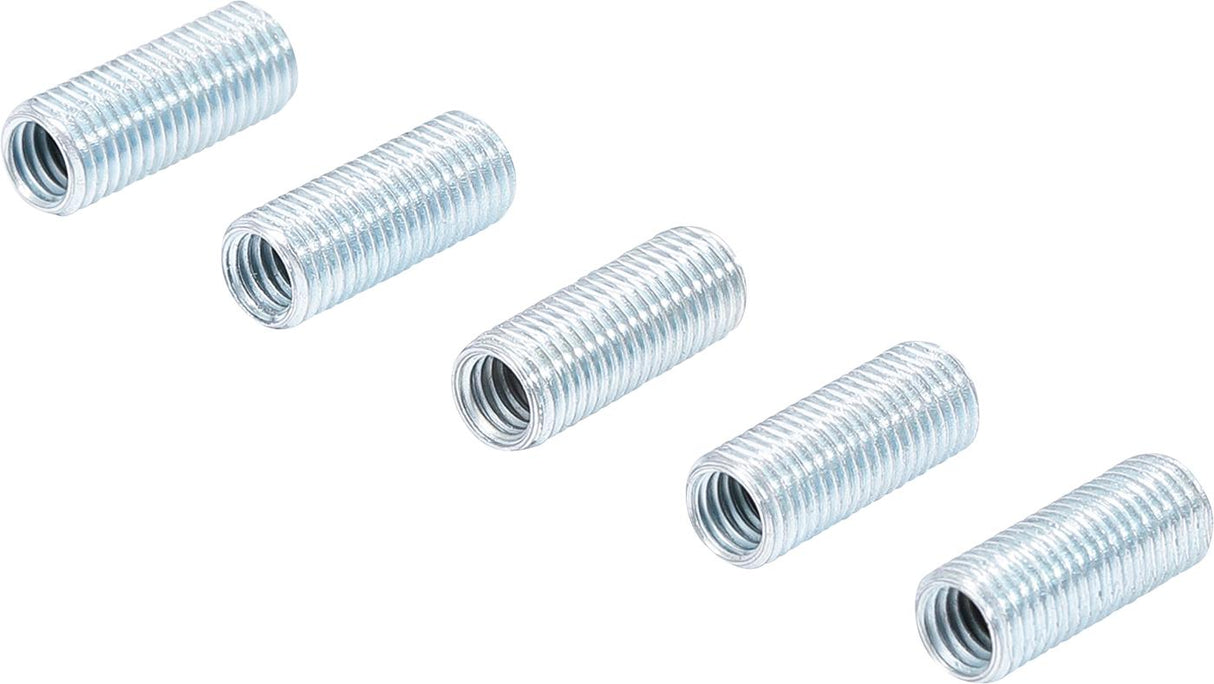 THREADED INSERTS SET | INTERNAL THREAD M6 X 1 / EXTERNAL THREAD M8 X 1 | 5 PCS. (9538-1)