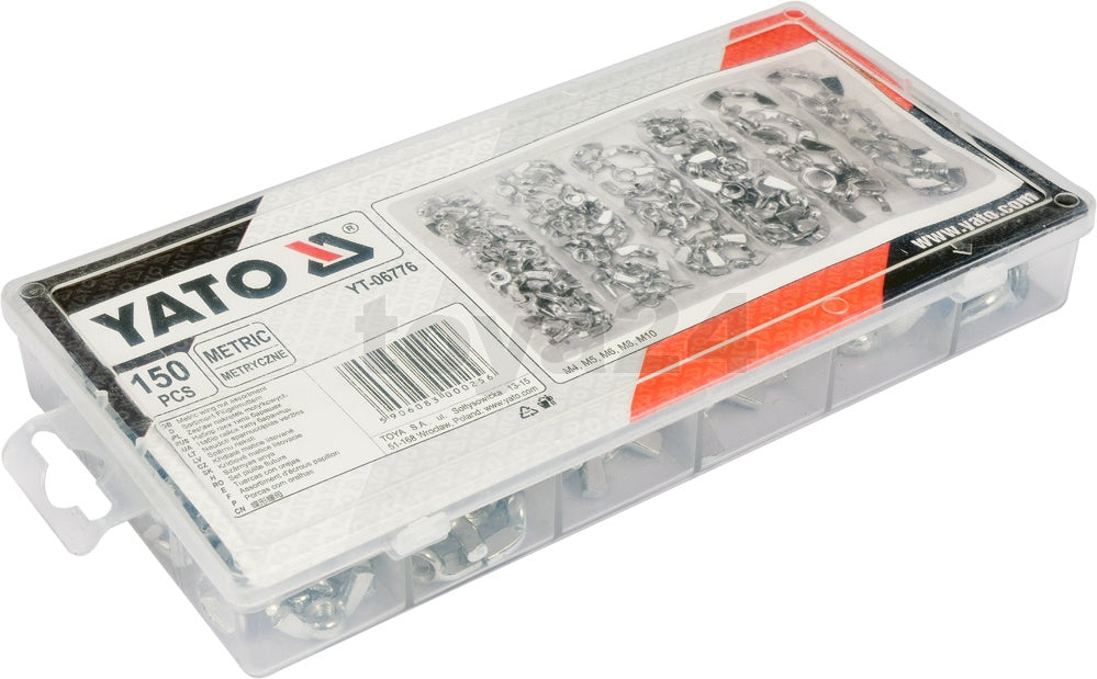 150 PCS WING NUTS ASSORTMENT (YT-06776)