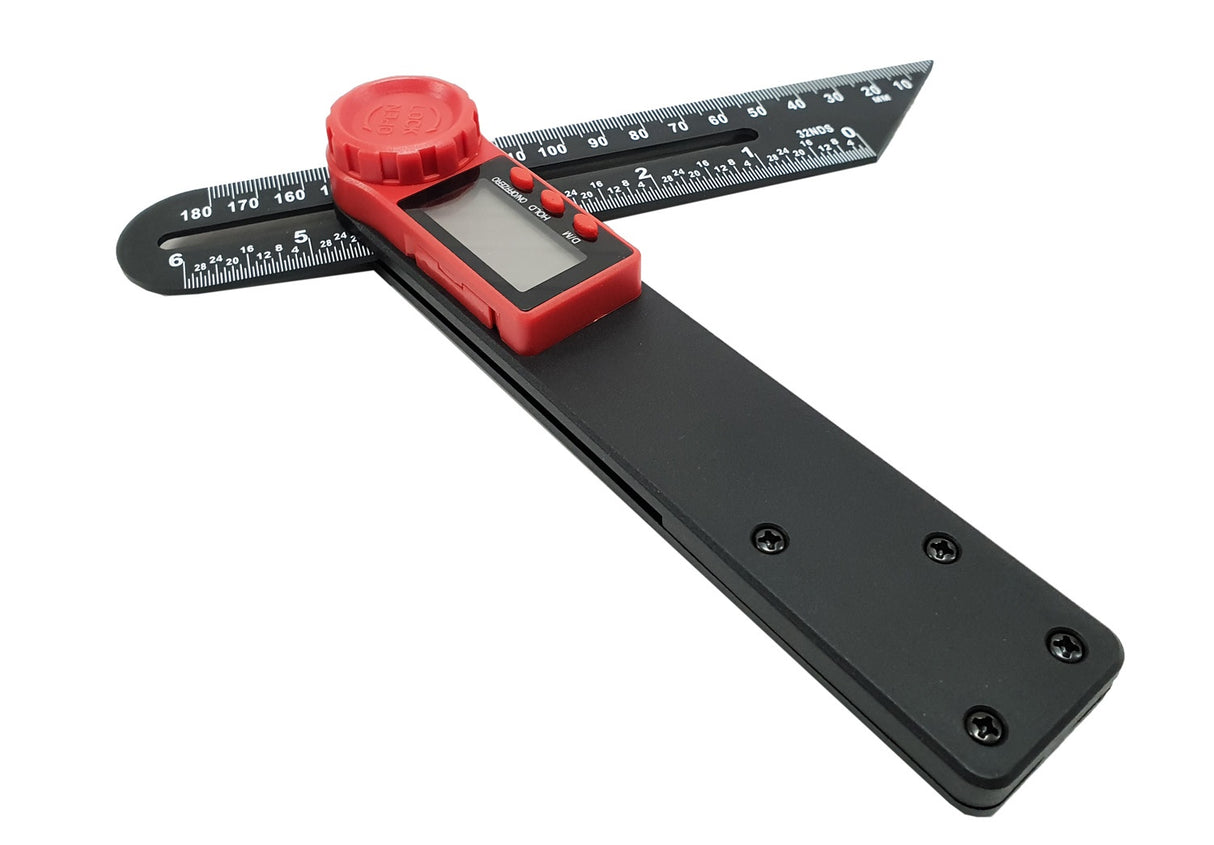 MULTIFUNCTIONAL DIGITAL DISPLAY T-SHAPED FLEXIBLE ANGLE RULER (TAR6)