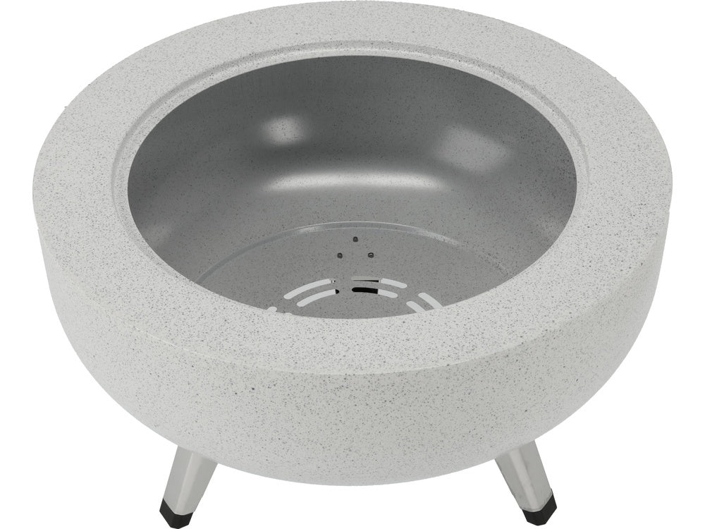 STEEL FIRE PIT 3IN1 WITH GRID 43.5CM (99718)