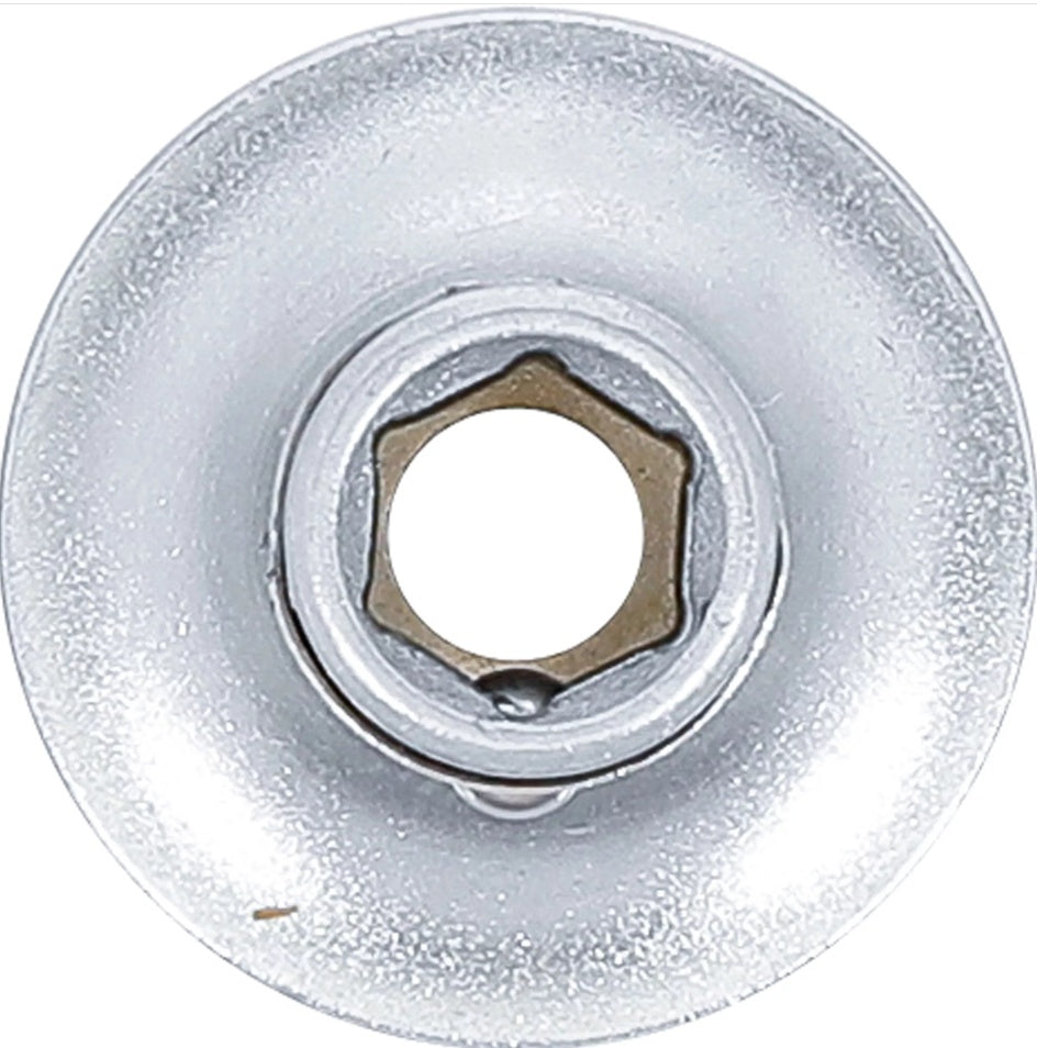 BIT ADAPTOR WITH RETAINING BALL | 12.5 MM (1/2") DRIVE | INTERNAL HEXAGON 6.3 MM (1/4") (8201)