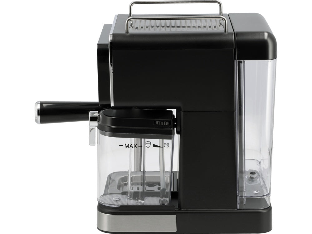 PRESSURE COFFEE MAKER WITH MILK FROTHER 1350W (68502)