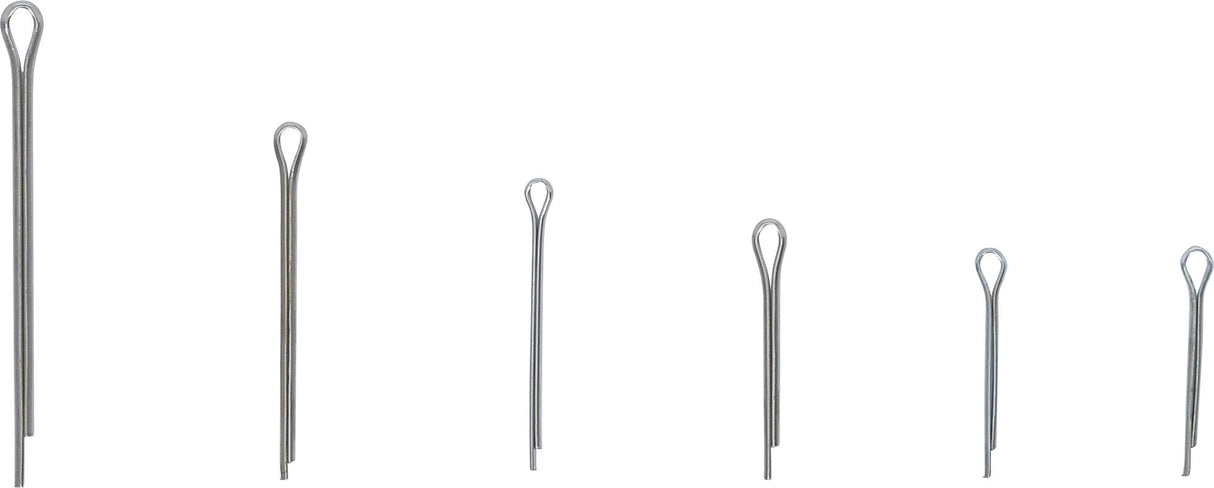 SPLIT PIN ASSORTMENT | STAINLESS STEEL | Ø 1.6 - 4.0 MM | 555 PCS. (8048-1)