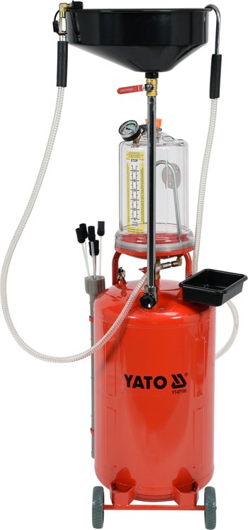 PNEUMATIC OIL DRAINS/EXTRACTORS 70L (YT-07190)