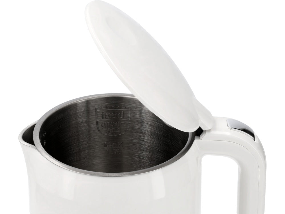 EL. KETTLE 1,7L, TEMP. CONTROL, WHITE (68223)
