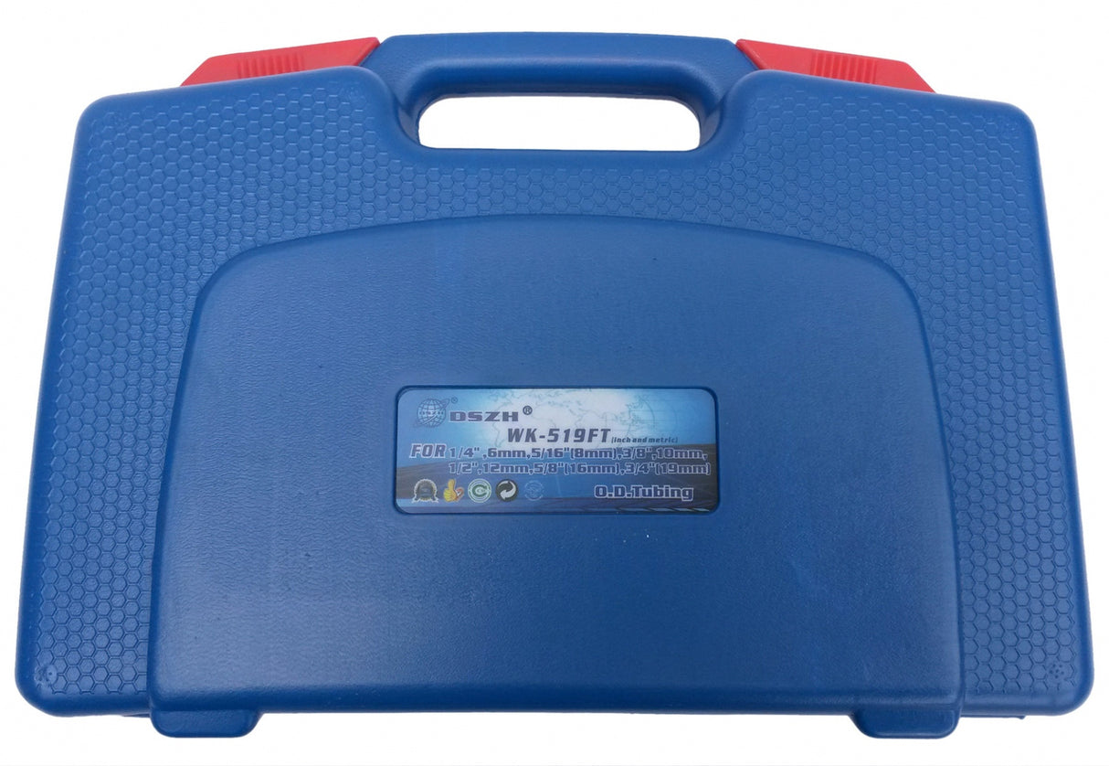 45 DEGREE ECCENTRIC CONE TYPE FLARING SET WITH CUTTER (WK-519FT)