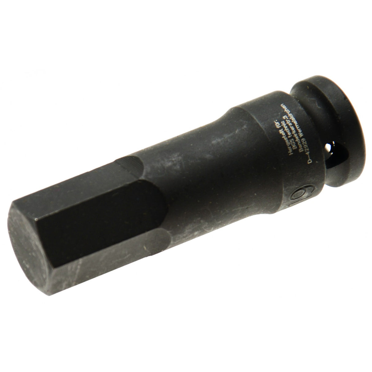 IMPACT BIT SOCKET | LENGTH 75 MM | 12.5 MM (1/2") DRIVE | INTERNAL HEXAGON 19 MM (5481-M19)