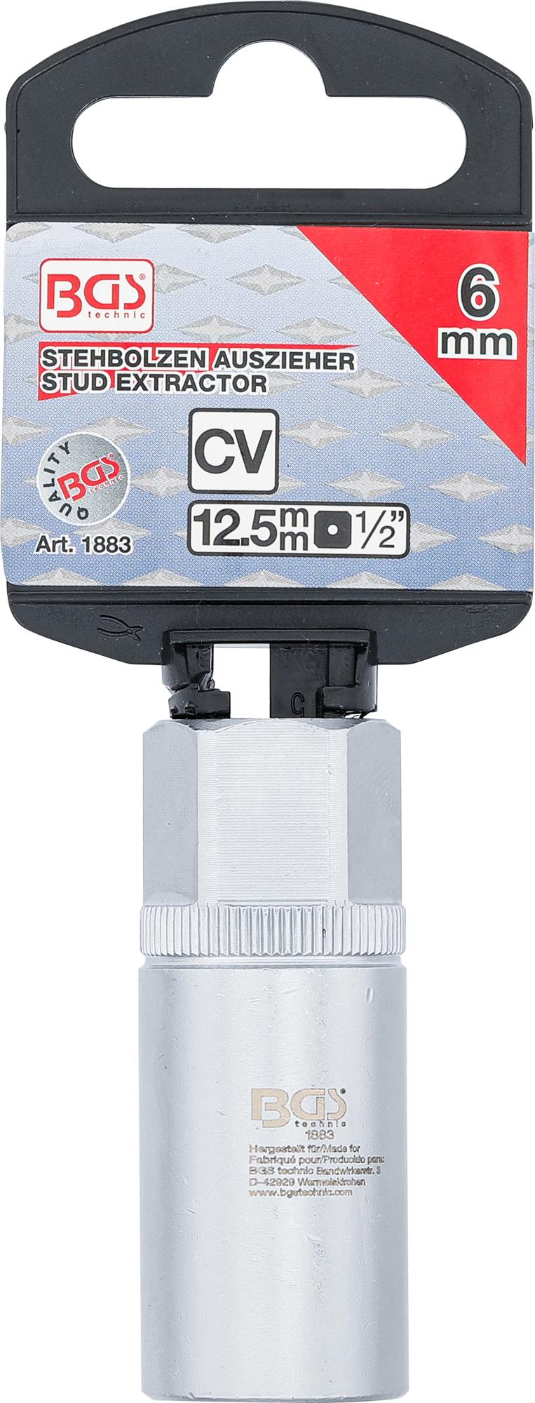 STUD EXTRACTOR | 12.5 MM (1/2") | 6 MM (1883)