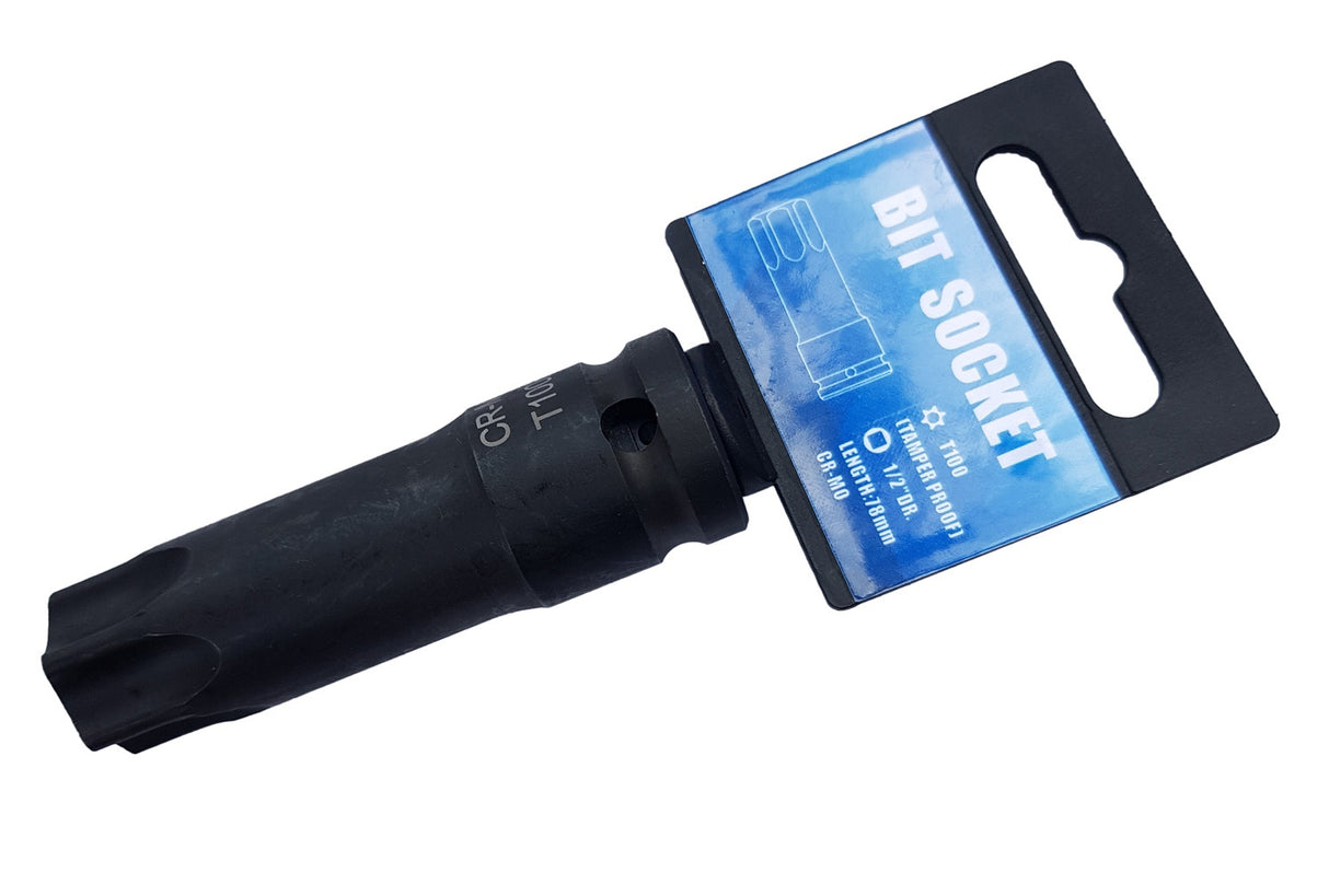 IMPACT BIT | 12.5 MM (1/2") | T-STAR WITH HOLE (TORX) T100 | MERCEDES (VM271)