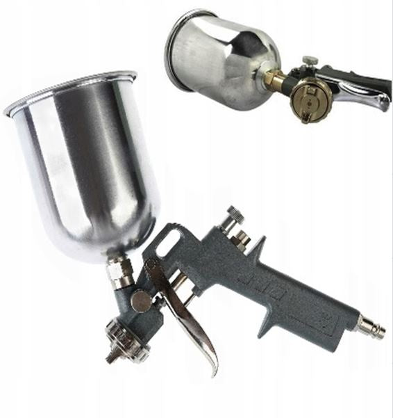 PAINT SPRAY GUN | ALUMINUM CUP | 600 CM³ | Ø 1.5 MM (162A1)