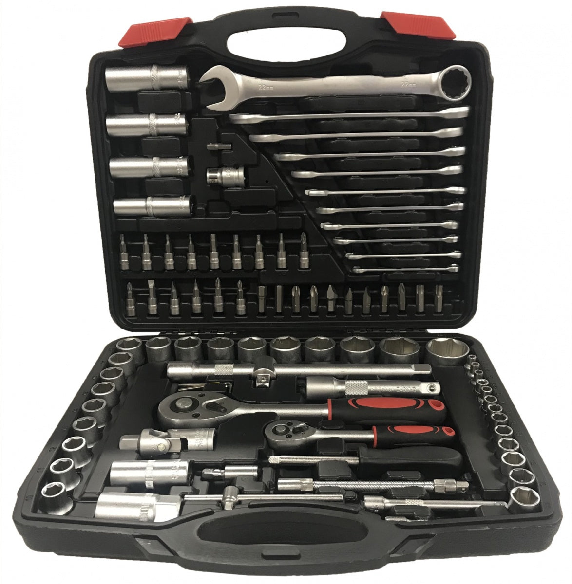 SOCKET AND WRENCH SET | 1/4" + 1/2" | 94 PCS. (SK0094)