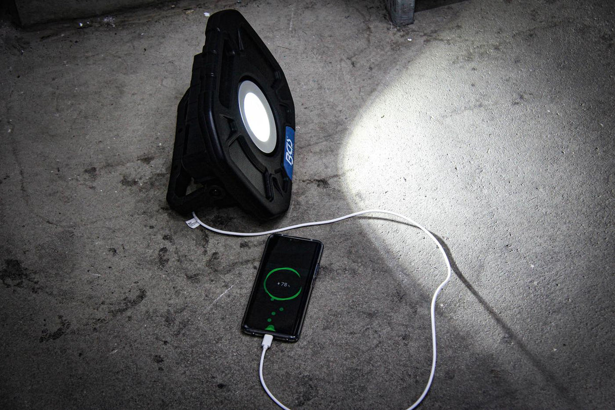 COB LED WORK FLOOD LIGHT | 40W | WITH INTERNAL SPEAKERS (85332)